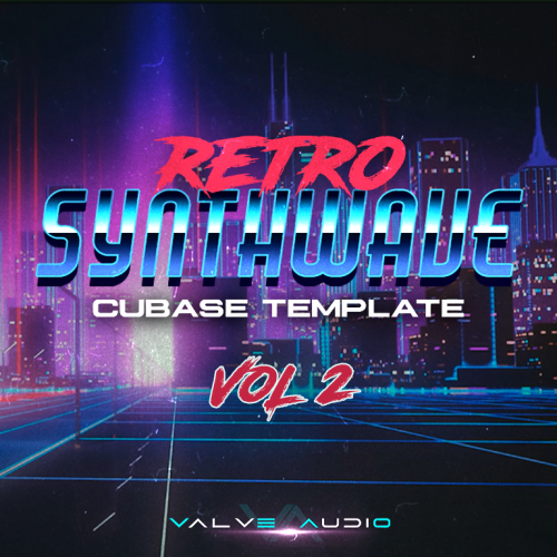 synthwave cubase template