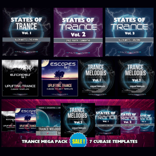 trance mega pack cubase templates bundle