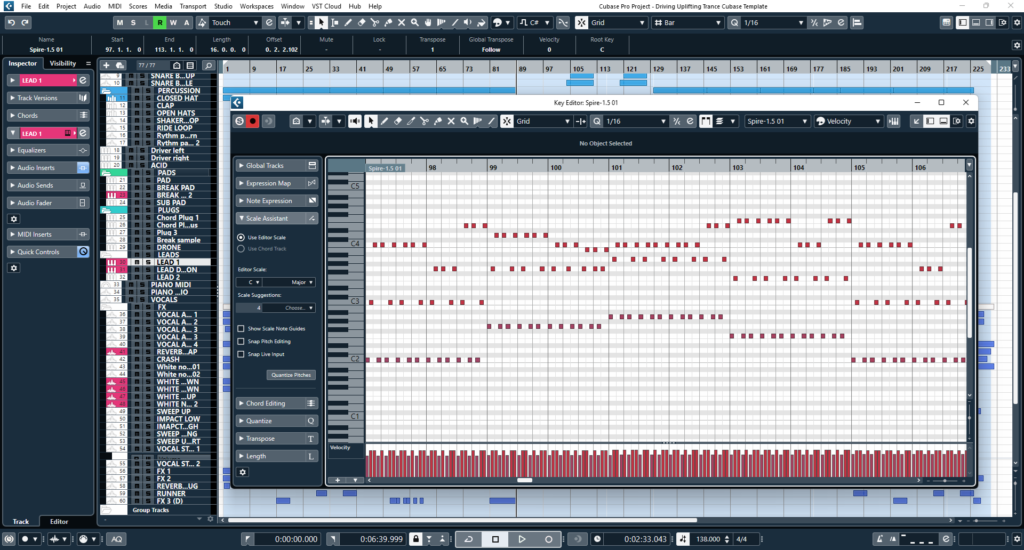 create-main-melody-cubase