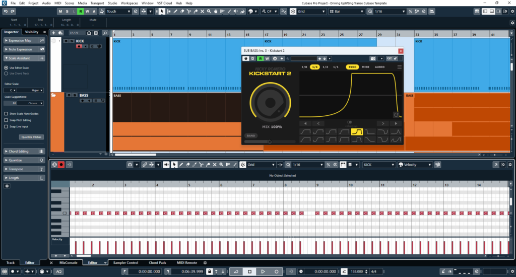 kick-and-bass-foundation-cubase