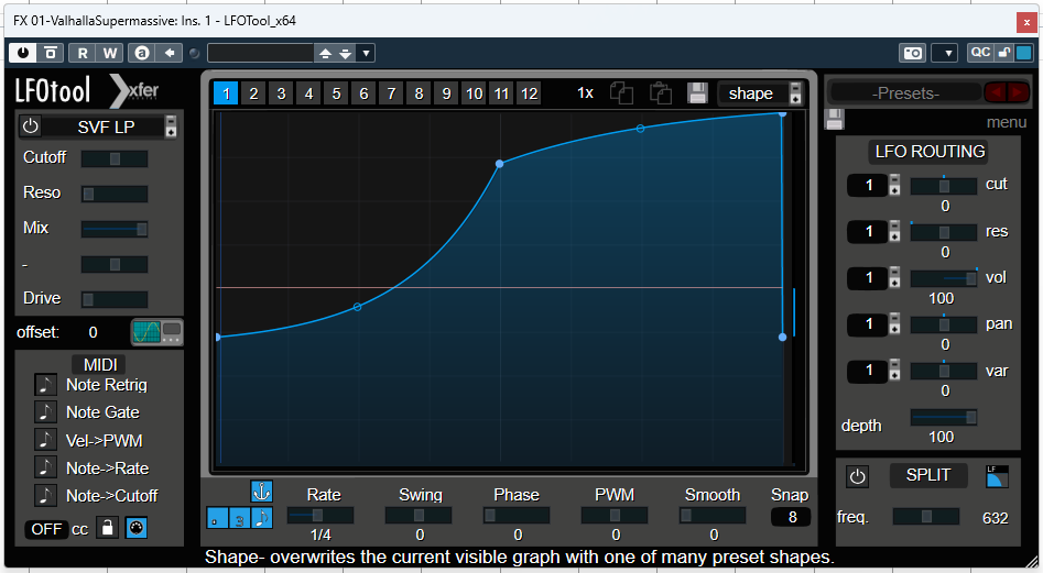 LFO tool