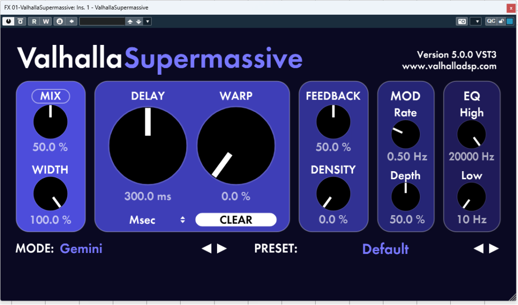 free supermassive reverb